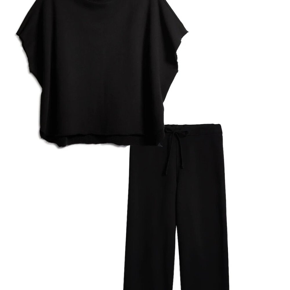 Frank & Eileen Greece Travel Set Black S Small - New, Never Worn - Picture 3 of 3